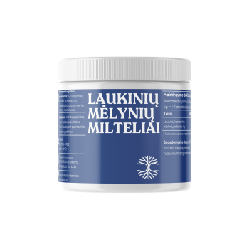 Laukinių mėlynių milteliai